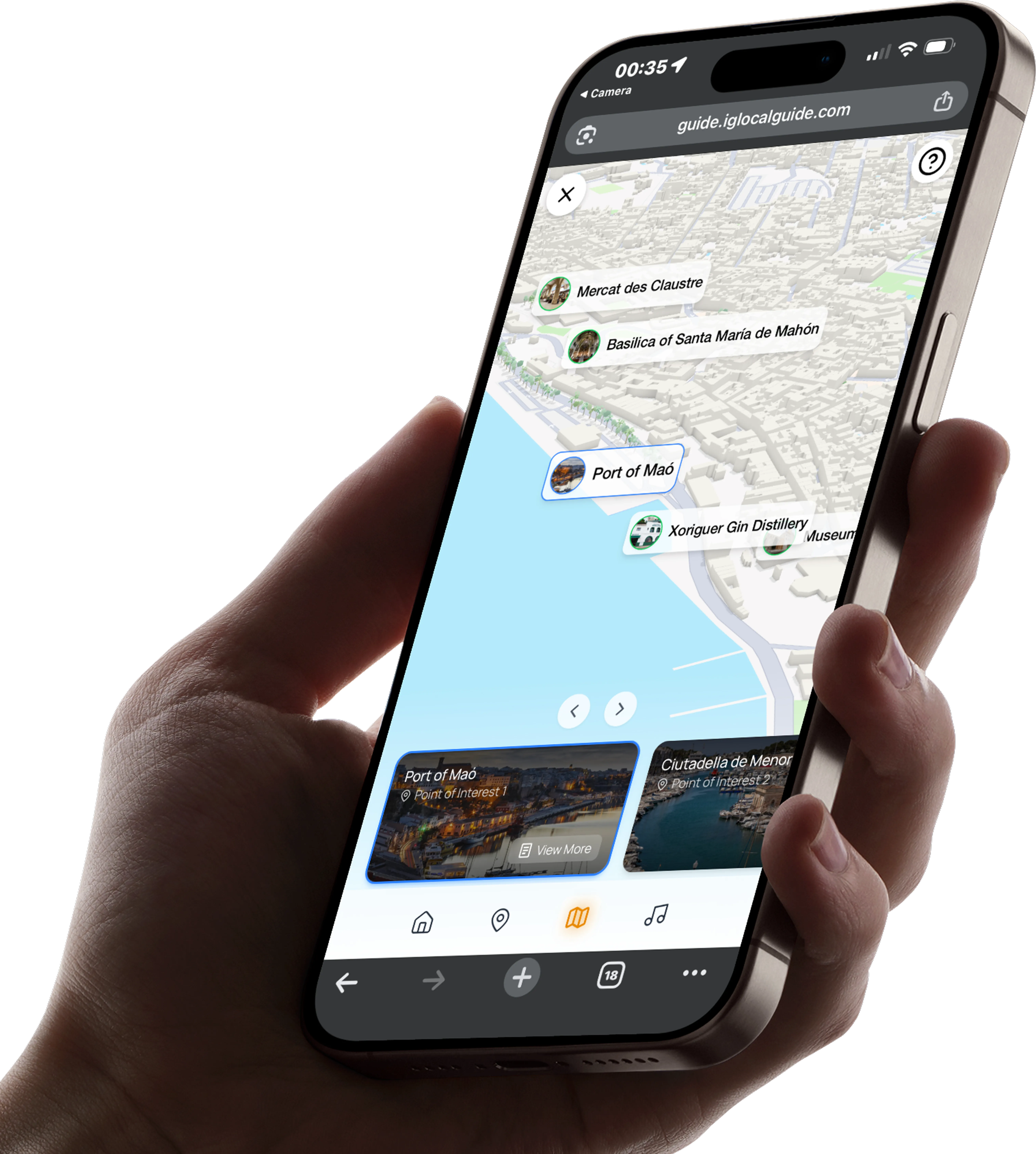 iGlocalGuide mobile tour viewer
